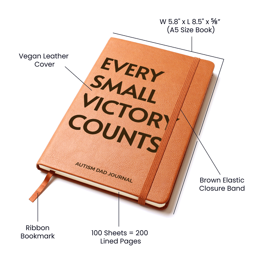 AD Dad Journal - Every Small Victory Counts