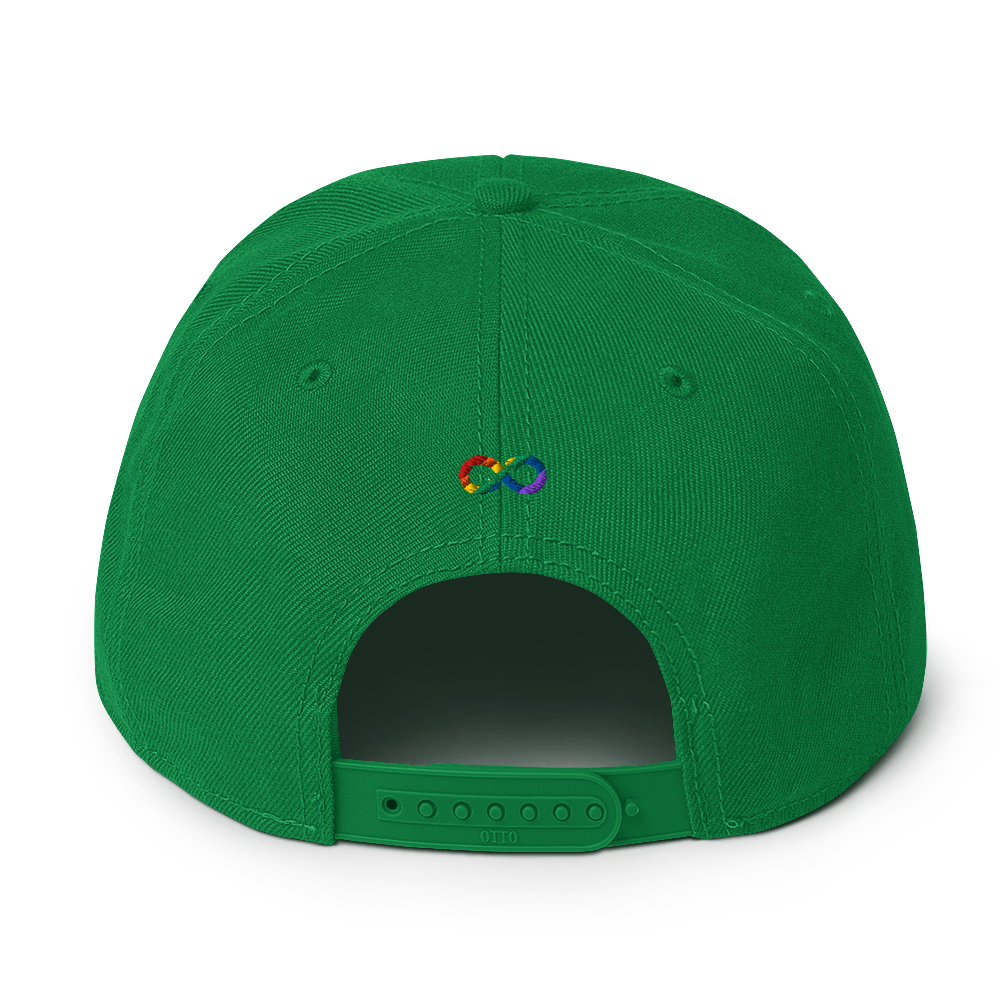 AD ColourPOP Green Snapback Hat